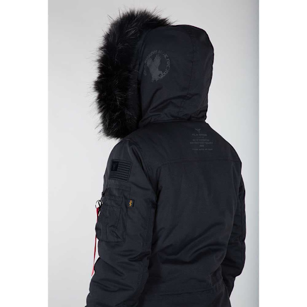 Alpha Industries Polar Jacka Svart XS Kvinna