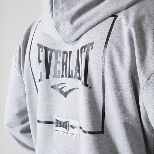 Everlast Back Square Logo Sweatshirt Med Lynlås  S Mand