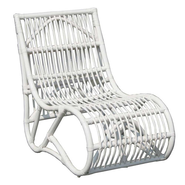 Chillvert Solstol I Rotting Parma 61x94x85cm Vit