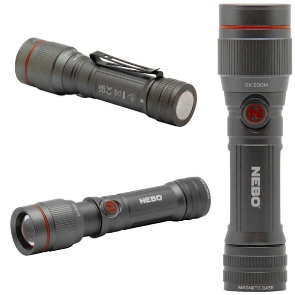 Nebo Tools Lommelygte Flex Grå 450 Lumens