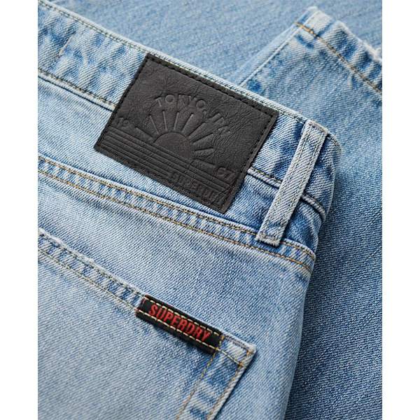 Superdry Vintage Straight Fit Farkut Sininen 32 / 32 Mies