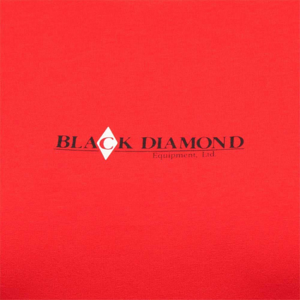 Black Diamond Lyhythihainen T-paita Heritage Wordmark Punainen XS Nainen