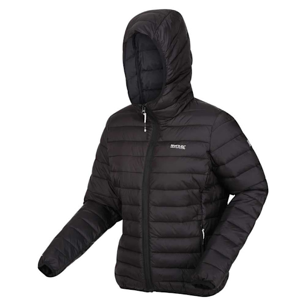 Regatta Jakke Hood Marizion Sort 10 Kvinde