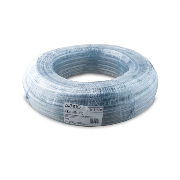 Akhuo Läpinäkyvä Pvc-putki 10x14 Mm 50 M