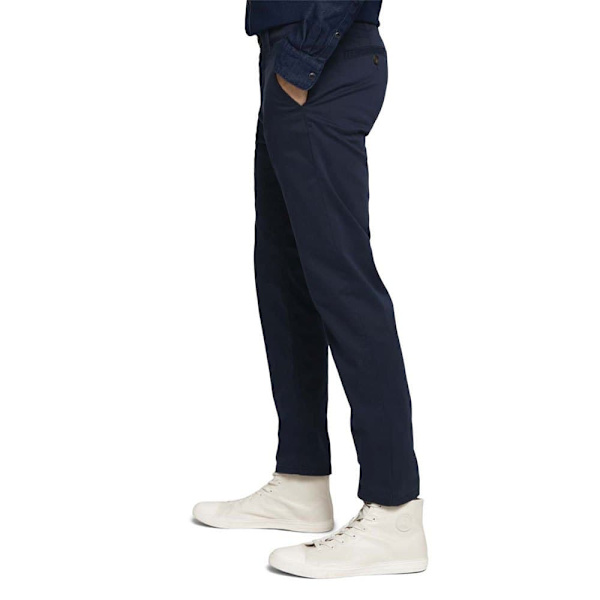 Tom Tailor Byxor Satin Stretch Blå 29 / 32 Man