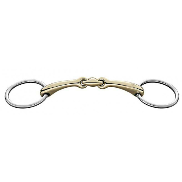 Sprenger Dobbelt Halter Snaffle Dynamic Rs 14 Mm Gylden 135 mm