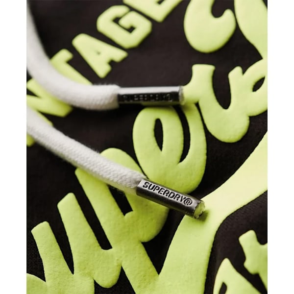 Superdry Neon Vl Ub Hættetrøje Grøn S Mand