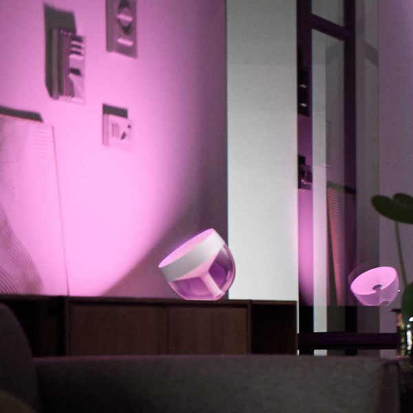 Philips Lampe Hue Color Ambiance Iris 8.1w 570 Lumens 6500k Transparent