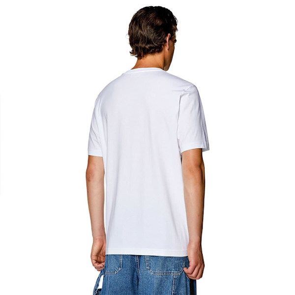Diesel Kortärmad T-shirt Just Nlabel Vit L Man