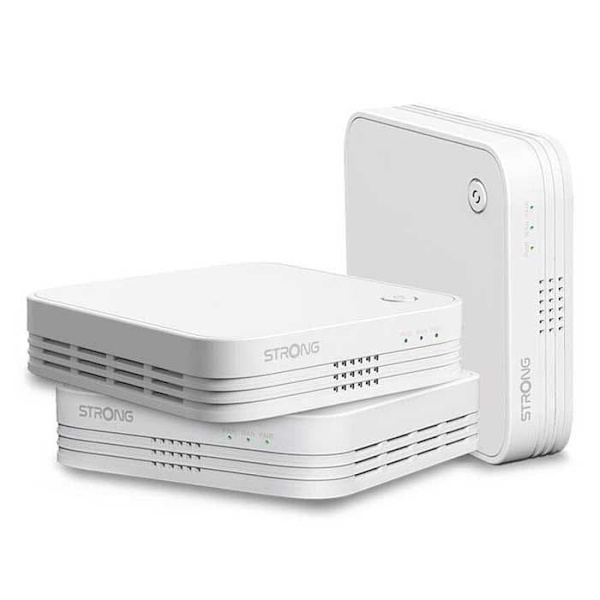 Strong Wifi Mesh Home Trio Langaton Tukiasema  One Size / EU Plug Valkoinen