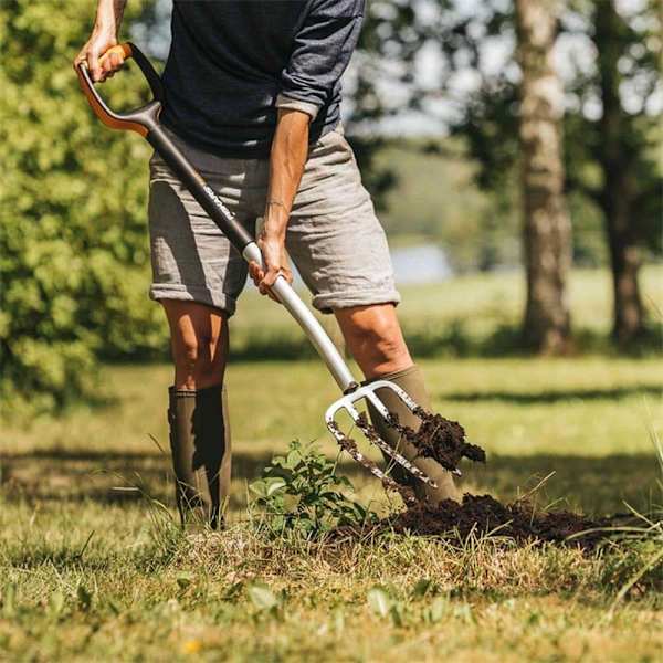 Fiskars Haarukka Xact 120 Cm Hopeinen
