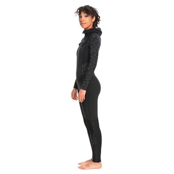 Roxy Langærmet Neoprendragt Foran Med Lynlås 5/4/3 Mm Swell Series Sort 8