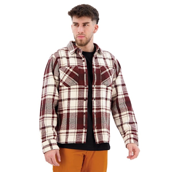 Black Diamond Project Heavy Flannel Skjorte Med Lange ærmer Brun S Mand