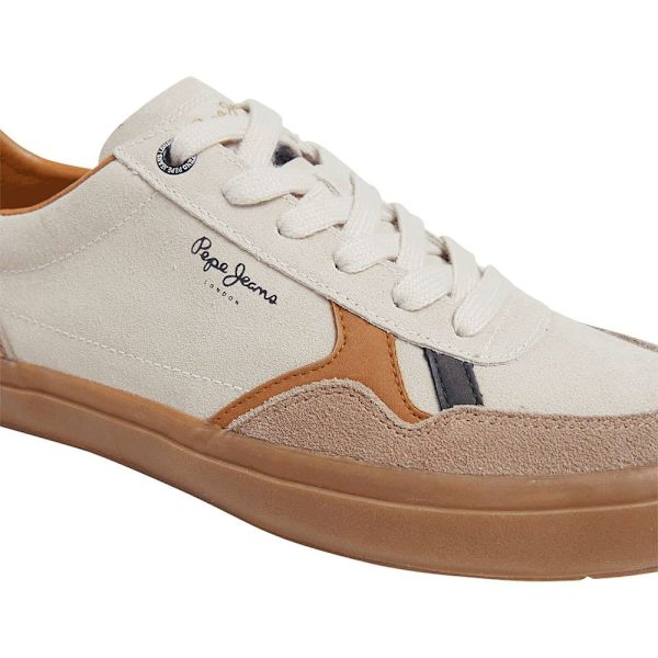 Pepe Jeans Travis Retro Lenkkarit Beige,Ruskea EU 45 Mies