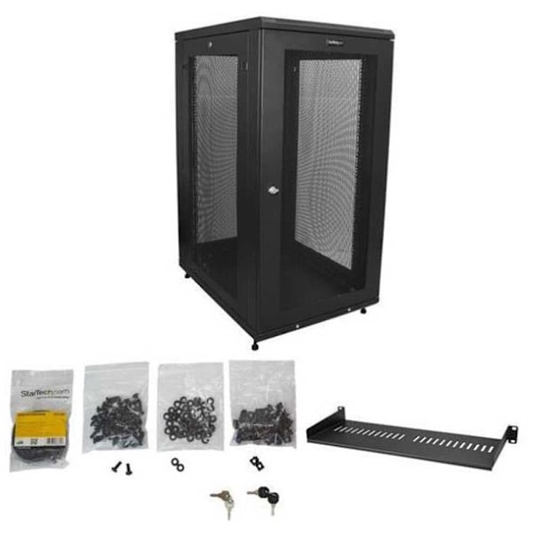 Startech Rackskåp Rk2433bkm Svart