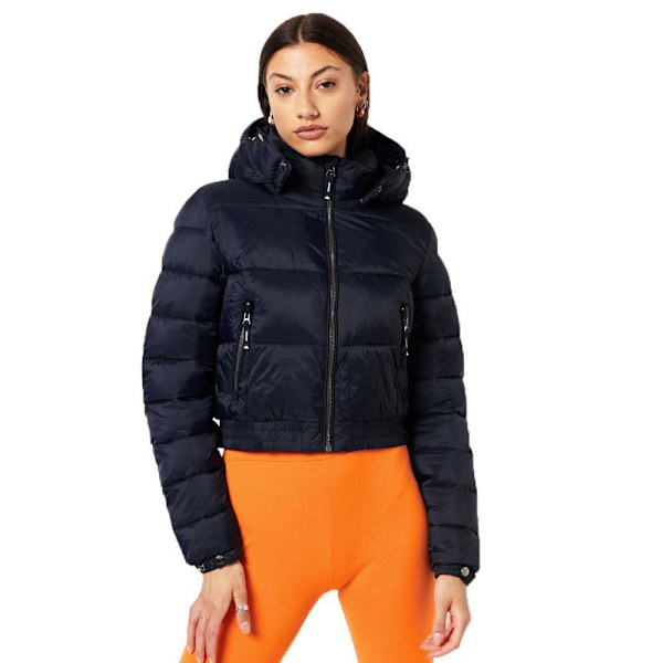 Superdry Crop Jacka Svart 14 Kvinna