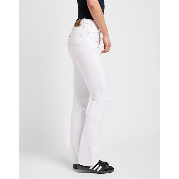 Lee Breese Boot Fit Jeans Vit 33 / 33 Kvinna