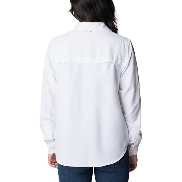 Columbia Långärmad Tröja Silver Ridge™ 3.0 Vit XL Kvinna