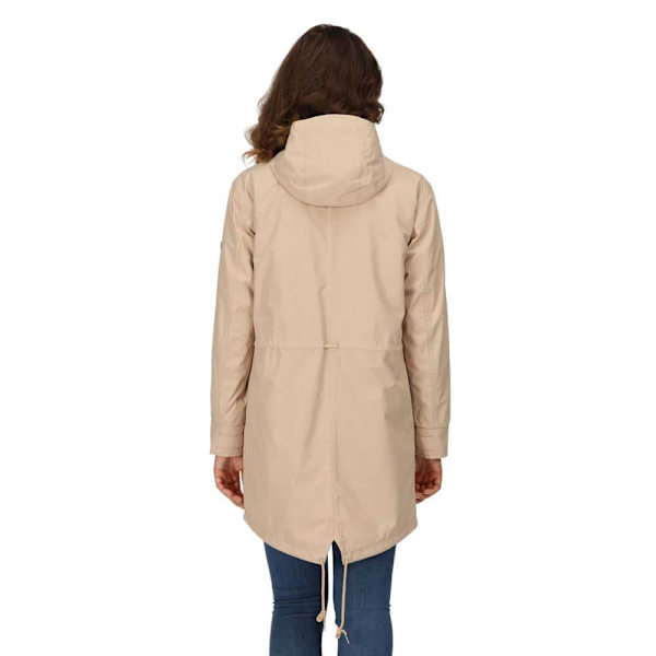 Regatta Hættetrøje Regnjakke Amberose Beige 12 Kvinde