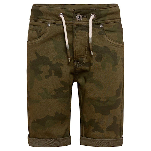 Pepe Jeans Shorts Byxor Joe Camo Grönt 10 Years Pojke
