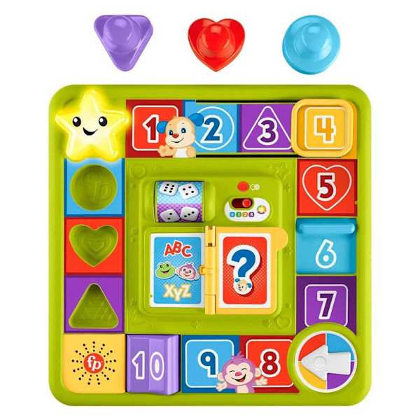 Fisher Price Skrattar Och Lär Sig Valpbrädeaktiviteter Flerfärgad