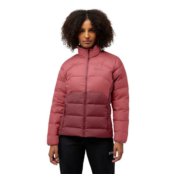 Jack Wolfskin Ather Down Jakke Rød L Kvinde