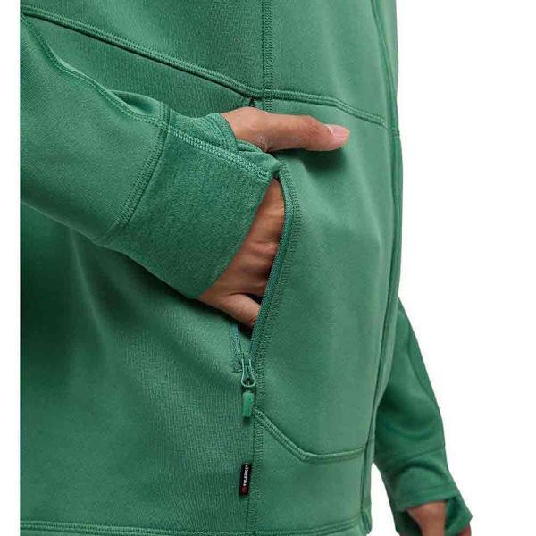 Haglofs Betula Fleece Med Hel Dragkedja Grönt S Man