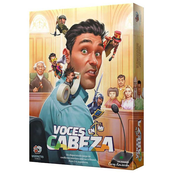 Asmodee Brætspil Voces En Mi Cabeza Flerfarvet