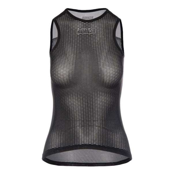 Bioracer Ns Ærmeløs Baselayer Sort XL Kvinde