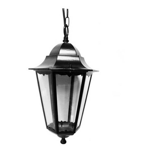 Edm Lanterneloft I Aluminium 100w Sort