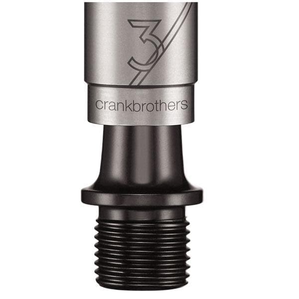 Crankbrothers Polkimet Egg Beater 3 Hopeinen