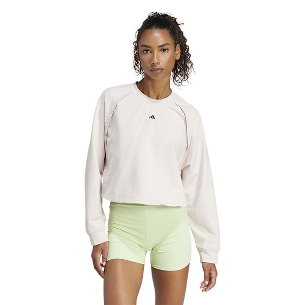 Adidas Sweatshirt Power Cover Up Lilla L / Regular Kvinde