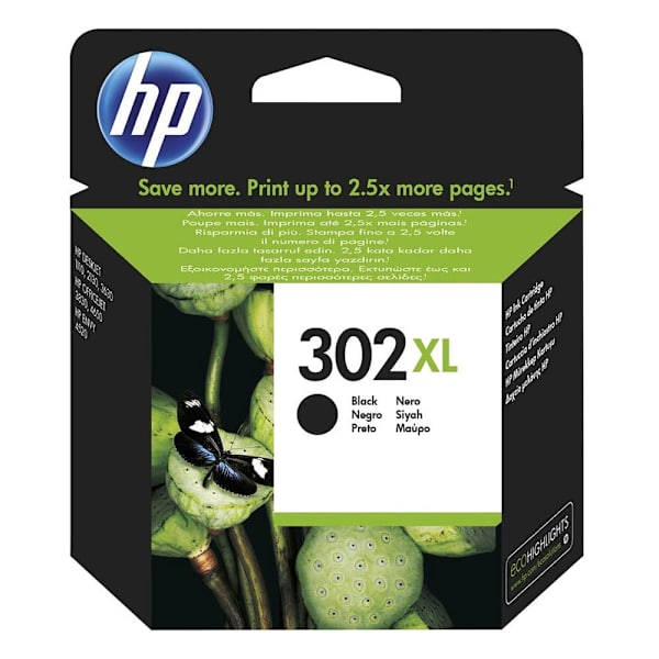 Hp Bläckpatron 302xl Svart