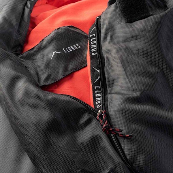 Elbrus Sovepose Carrylight Ii 1000 Sort Regular / Right Zipper