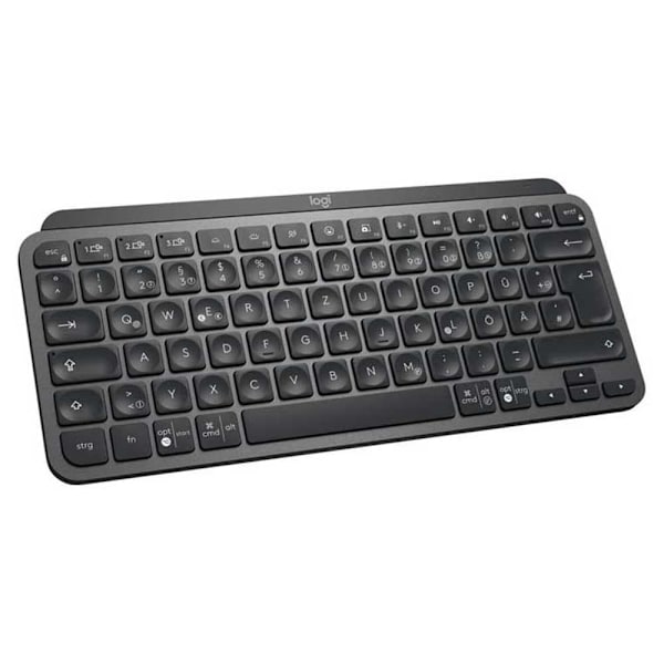 Logitech Trådløst Tastatur Mx Keys Mini Business Søvfarvet German QWERTZ Grafit