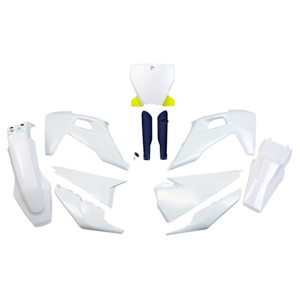 Ufo Plastsæt Husqvarna Tc/fc 2019-2022 Hukit622f-999w Fork Protectors &