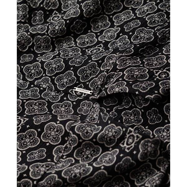 Superdry Sheered Back ärmlös Lång Klänning Flerfärgad M Kvinna