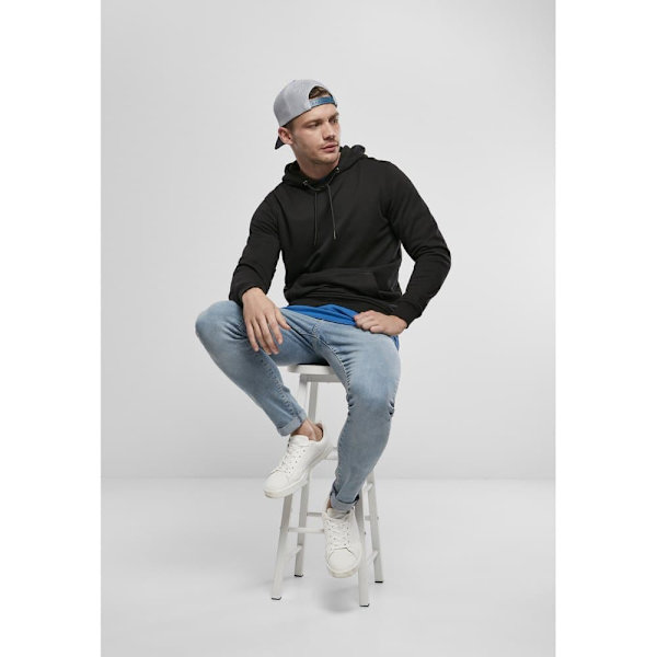 Urban Classics Basic Terry Sweatshirt Sort S Mand
