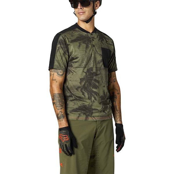 Fox Racing Mtb Kortärmad T-shirt Ranger Drirelease® Henley  S Man
