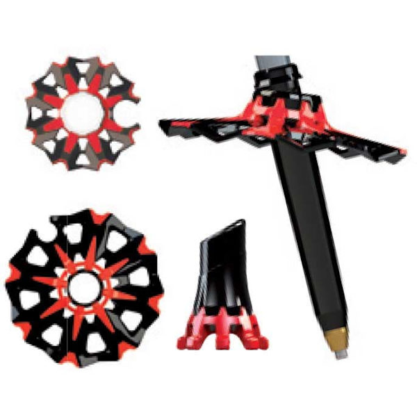 Tsl Outdoor Connect Carbon 3 Light Swing Pæle Grå 72.5-140 cm