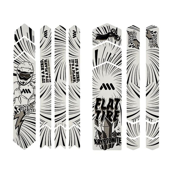 All Mountain Style Frame Guard -tarrat Honeycomb Musta
