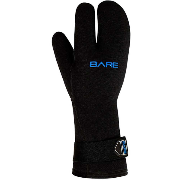 Bare Fingre K Palm 3 7 Mm Handsker Sort L