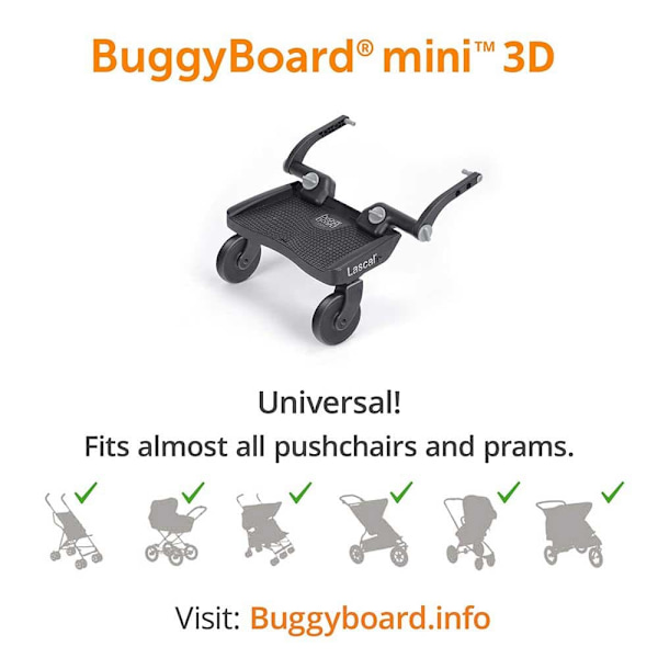 Lascal Buggy Board Mini 3d Sort