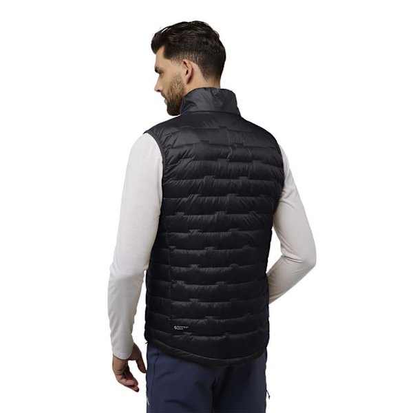 Jack Wolfskin Passamani Down Väst Svart L Man