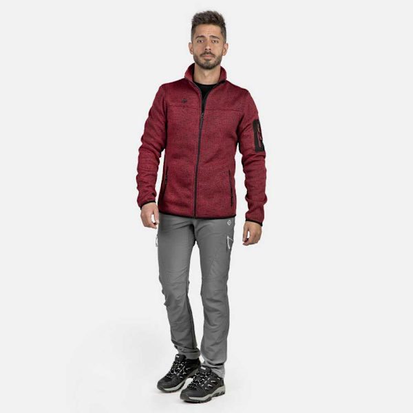 Izas Fleece Novi M Rød L Mand