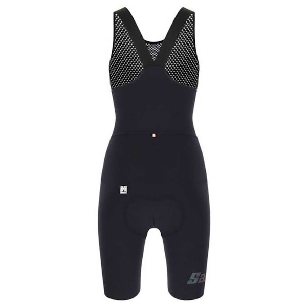 Santini Haklappshorts Unico Svart S Kvinna