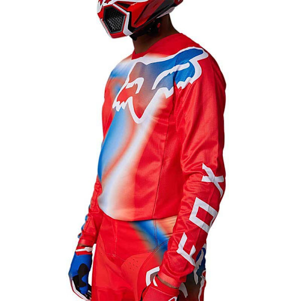 Fox Racing Mx Pitkähihainen Jersey 180 Toxsyk Punainen L Mies