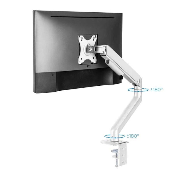 Tooq Armmontering Til Dobbelt Skærm Db4032tnr-w 17-32´´ Transparent