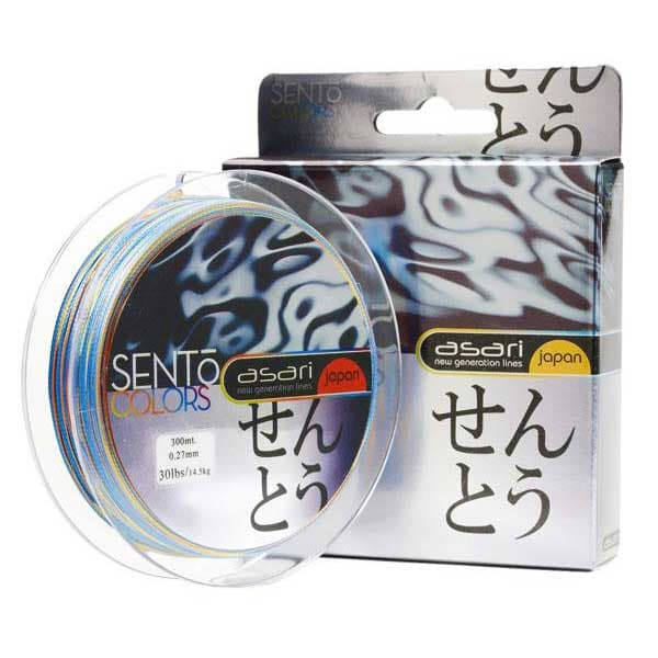 Asari Line Sento Colors 300 M Flerfarvet 0.170 mm