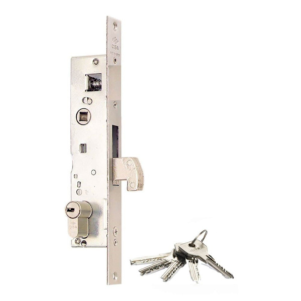 Cisa Vertikalt Lås L4140.20.0 Silver